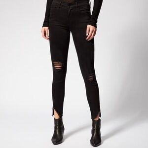 Frame Denim - Le Skinny de Jeanne Side Fray Jeans - Hathaway